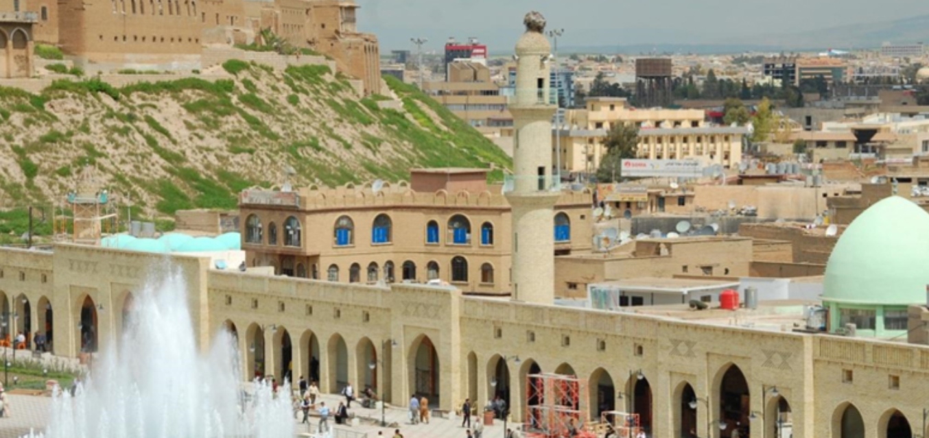 أعمال بناء منتزه القلعة في